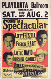 lefty frizzell concert poster